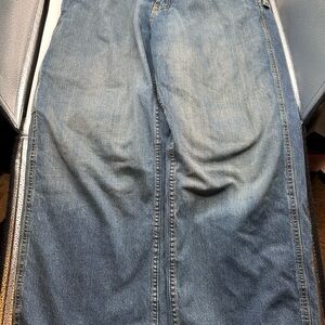 Men’s Vintage Old Navy Fleece Insulated Painters Jeans 36x30